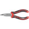 Kliešte Strend Pro Premium ComfortGrip DL413, 160 mm, so zahnutým nosom