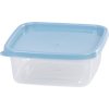 Dóza MagicHome Lunchbox set YH54, sada 4 ks, 600 ml, 143x143x58 mm, štvorcová, Clip