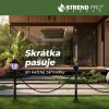 Lampa Strend Pro Garden, reťaz, ohrada, plot do záhrady, 2x solárne svietidlo, 1x LED, 16,5x16,5x71,5 cm