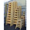 2810 Drevený rebrík dvojdielny /ŠTAFLE/ HOBBY