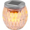 Lampa Strend Pro Garden, solárna, efekt plameňa, 6x LED, teplá biela, 10x10 cm, Sellbox 6 ks