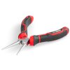 Kliešte Strend Pro Premium ComfortGrip DL415, 160 mm, s okrúhlymi čeľusťami, rovné, na poistné krúžky