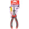 Kliešte Strend Pro Premium ComfortGrip DL415, 160 mm, s okrúhlymi čeľusťami, rovné, na poistné krúžky