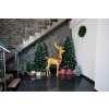 Dekorácia MagicHome Vianoce, Jeleň, sob, 150 LED teplá biela, IP44, exteriér, 70x28x150 cm