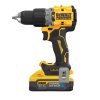 Vŕtačka príklepová 34/90Nm 18V XR PowerStack 2x5,0Ah bezuhlíková