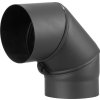 Koleno HS.EX 090/160/2 mm, nastaviteľný uhol, dymovod, dymové kominové koleno na spájanie rúr dymovodu