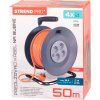 Kábel Strend Pro DG-FB04 predlžovací, L-50 m, IP20, na bubne, prierez 1,5 mm2