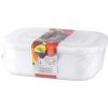 Dóza MagicHome Lunchbox set MB41, sada 3 ks, 700/1300/2100 ml, obdĺžniková, otvárateľné veko