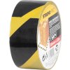 Páska Strend Pro, 50 mm, L-33 m, PVC, lepiaca, výstražná, žltá/čierna