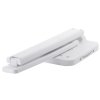 Lampa Strend Pro, stolná, LED, bezdrôtové nabíjanie, voľba intenzity svetla, s displejom, hodiny, budík, teplomer, 4 W, biela