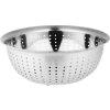 Cedník MagicHome, 26,5 cm, s miskou, okrúhle otvory, nerez