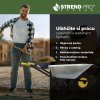 Fúrik Strend Pro Premium Fortis BLACK ES, koleso PN nafukovacie, Zn, 85 lit, max. 250kg (demont)