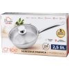 Panvica MagicHome Chloe, 24 cm, 2,5 lit., so sklenenou pokrievkou, nerez