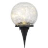Lampa Strend Pro Garden Crackles, solárne, LED, 10x19 cm