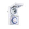 Časovač Strend Pro, mechanická spínacia zásuvka, 220-240 V, max. 3500 W