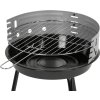 Gril Strend Pro Fabio, BBQ, na drevené uhlie, 38x38x55 cm