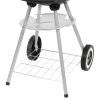 Gril Strend Pro Pluto, BBQ, na drevené uhlie, 36x46,5x71 cm