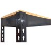 Stôl Racks PWB60, pracovný, do dielne, s policou, 183x183x90 cm, max 350 kg