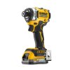 Uťahovač rázový 1/4" 250Nm 18V XR PowerStack 2x1,7Ah bezuhlíkový