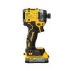 Uťahovač rázový 1/4" 250Nm 18V XR PowerStack 2x1,7Ah bezuhlíkový