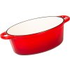 Pekáč MagicHome Castora line, oválny, kastról, 30 cm, 4,4 lit. s pokrievkou, smaltovaná liatina