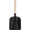 Lopata S504B.WH 7130, čierna, 280x235 mm, drevená násada