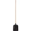 Lopata S504B.WH 7130, čierna, 280x235 mm, drevená násada
