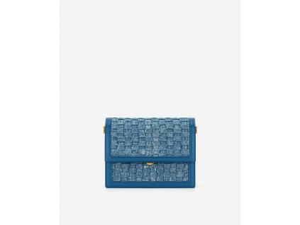 Mini flap bag veganska kabelka dzinova 1