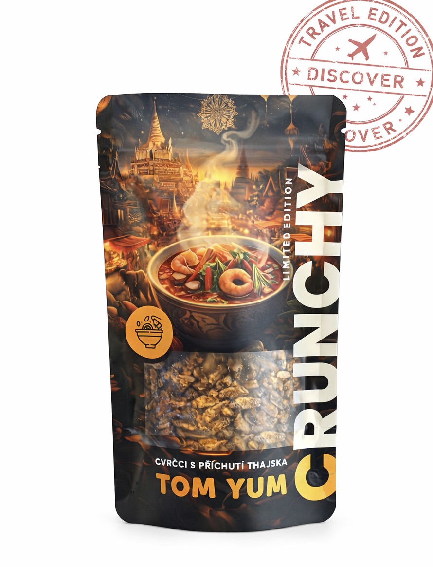 Nová příchuť cvrčků je tady v limitované travel edition!