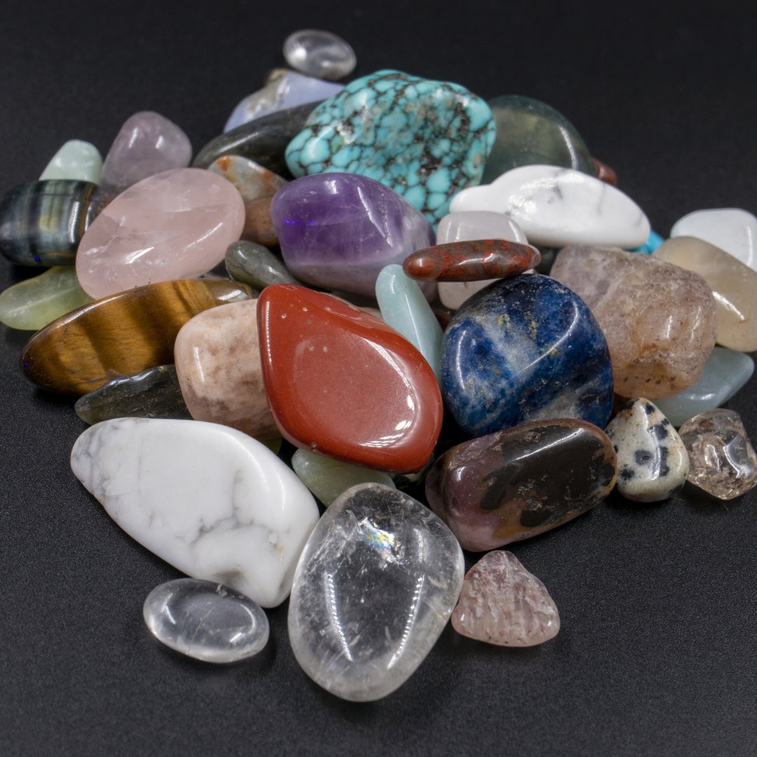 Modrý opál v titanové koncovce Triop Blue