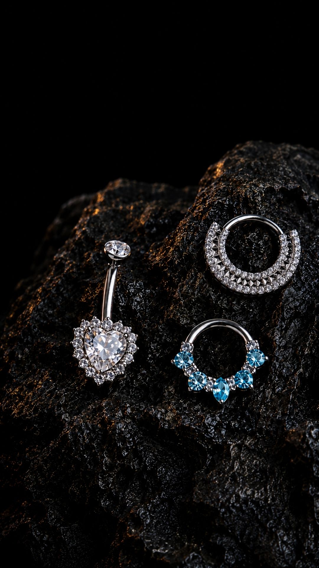 Titanové piercingy CryptoEshop
