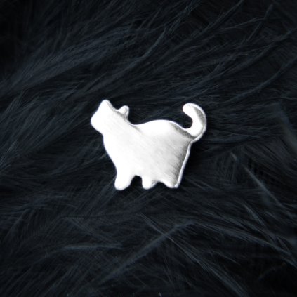 Titanová koncovka Brita kočka