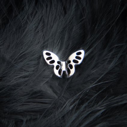 Titanová koncovka Papilion 3D motýl