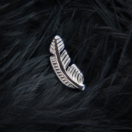 Titanová koncovka Feather pírko