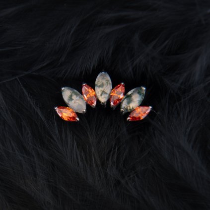 Titanová koncovka Solaris konturový