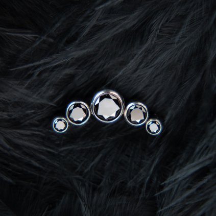 Titanová koncovka Nightfall konturový