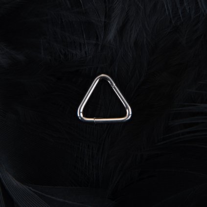 Titanový kroužek Triora Trojúhelník