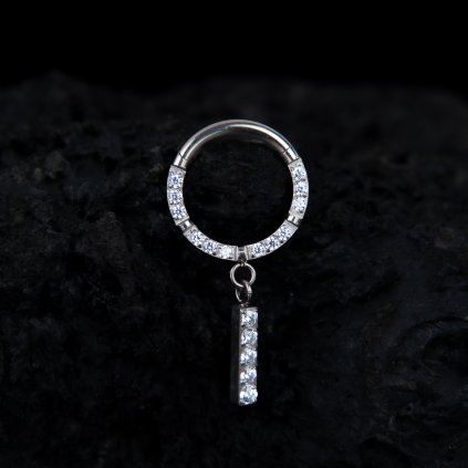 Titanový kroužek Glaciera visací