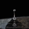 Visací titanový piercing do pupíku Solana
