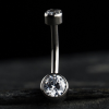 Titanový piercing do pupíku Onea.