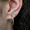Titanový helix piercing kytička