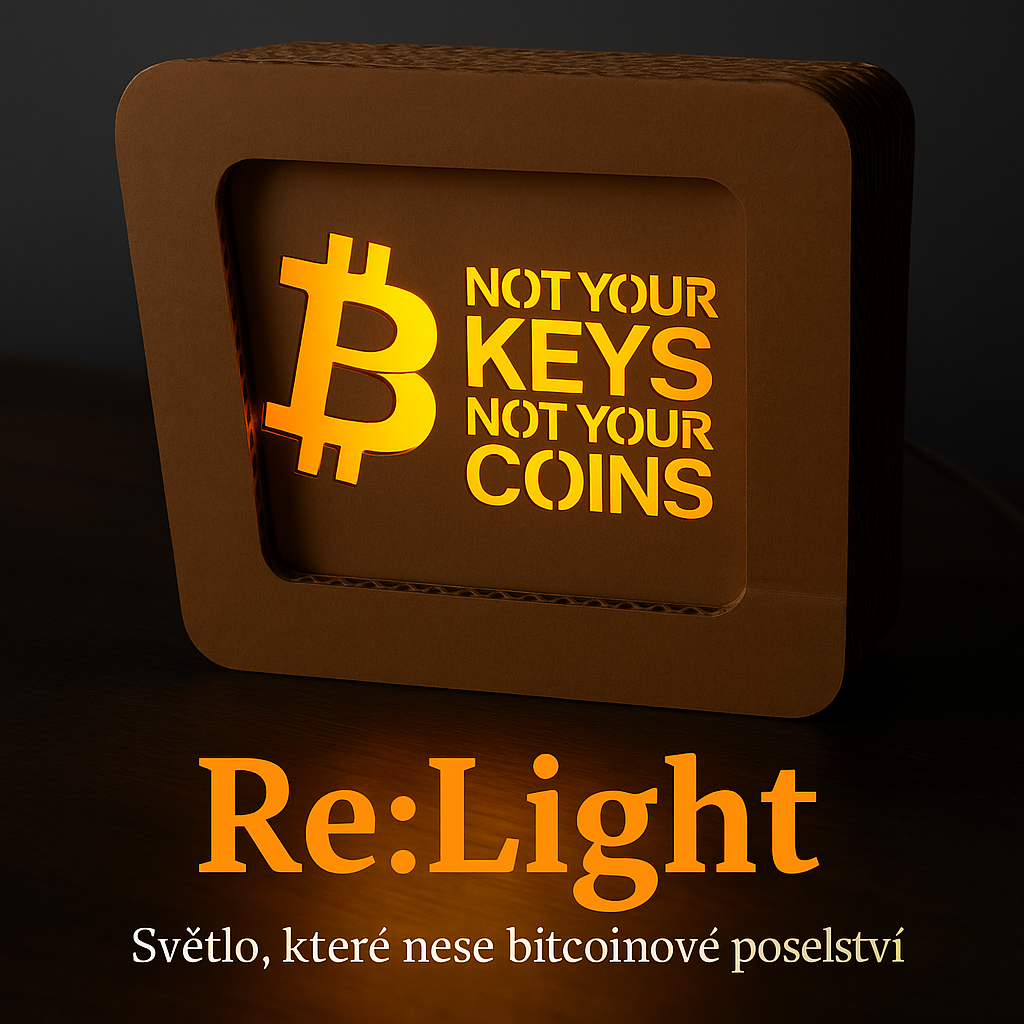 Re:Light – Světlo, které nese bitcoinové poselství