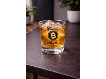 Bitcoin a whiskey na ledu