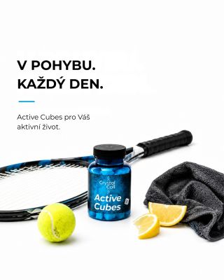 🎾 Pohyb je součástí vašeho dne. Dopřejte proto tělu péči, která drží krok s vaším aktivním tempem. Active Cubes jsou...