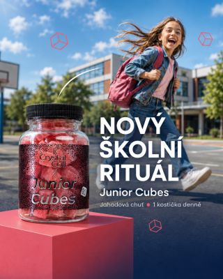 Jako rodič chcete pro své dítě jen to nejlepší 💕 Junior Cubes jsou kolagenové kostičky s jahodovou chutí, které jednoduše...