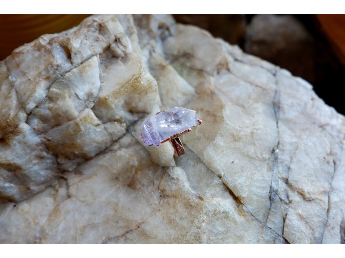 Prsten s ametystem vel. 55-56