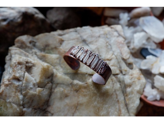 Náramek s křišťály a tangerin křišťály 16cm