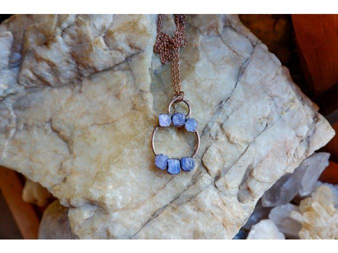 Přívěsek s tanzanity