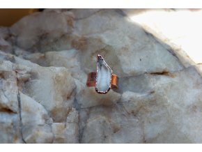 Prsten se záhnědou vel. 56