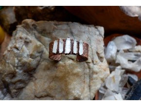 Náramek s lemurkými křišťály vel. 17-18cm